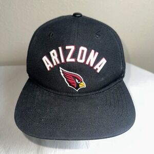 Arizona Cardinals Pro Standard Stacked Logo Black Snapback NFL Luxury Collection
